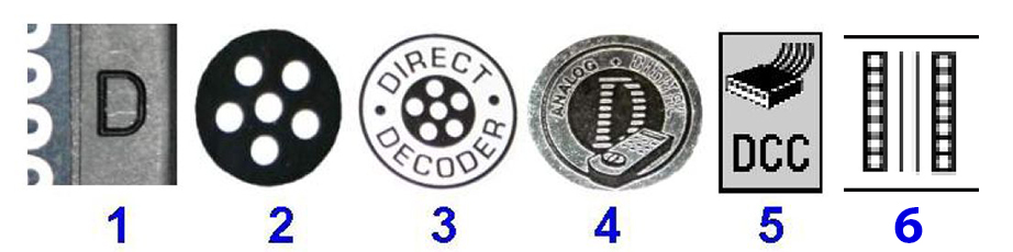 LGB DCC MTS Logos